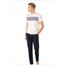 Pierre Cardin Penye Kısakol Pijama TAKIMLK-PC6080