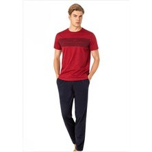 Pierre Cardin Penye Kısakol Pijama TAKIMLK-PC6080