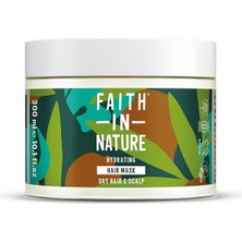 Faith In Nature %99 Doğal Nemlendirici & Besleyici Saç Bakım Maskesi Kuru Saç Tipleri Için (Hindistan Cevizi & Shea