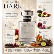 Le Cardes Plus Dark Erkek Parfüm 60 ml Afrodizyak Etkili Odunsu Koku EDP