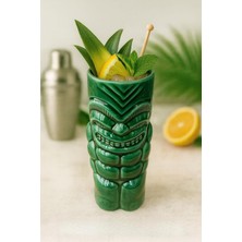 Sync Ticaret Arvale Özel Tasarım Kaslı 600 ml Tiki Kokteyl ve Içecek Bardağı ve Meşrubat Bardağı
