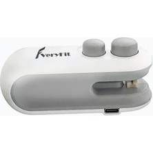 Sync Ticaret Neffo Taşınabilir Şarjlı Poşet Ağzı Kapatma Mühürleme Makinası 400MAH / Şarj Edilebilir, Poşet Kilit