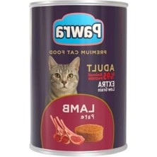 Larskas Kuzu Etli Yetişkin Kedi Pate Konserve, 400 gr