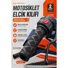 Motobros Honda Dio Kauçuk Gidon Sarmalı Elcik Kılıfı Elcik Koruma