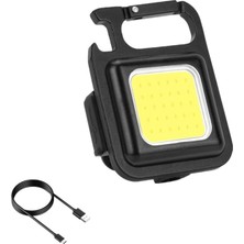 Larskas Şarj Edilebilir Mini El Feneri, Led, Mıknatıslı, Suya Dayanıklı
