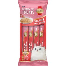 Esranın Dünyası Krema Kedi Ödülü Somon 4X15 gr