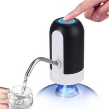 Sync Ticaret Justech Su Şişesi Pompası, USB ile Şarj Edilebilir, Otomatik Içme Suyu Pompası, Taşınabilir, Elektri