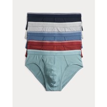 Marks & Spencer 5’li Pamuklu Cool & Fresh Slip