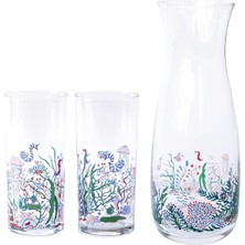 Sync Ticaret Anason Işleri Balık Gözü Çilingir Sofrası Takımı 3'lü Set