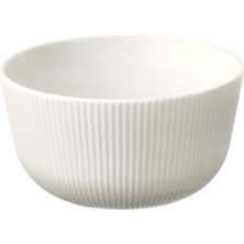 Sync Ticaret 2 Li Kase Seti Beyaz Renk 13 cm Zarif-Modern Salata,yemek Kasesi