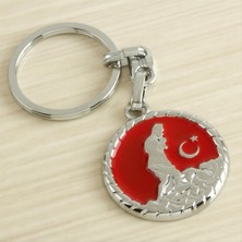 Fantastik Store Ay Yıldız Kemal Atatürk Metal Anahtarlık