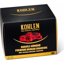 Larskas Nargile Kömürü 1kg – Uzun Yanma, Düşük Kül, Yüksek Performanslı Doğal Kömür