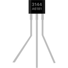 Sync Ticaret 3144 Dijital Manyetik Alan Algılama Sensörü Mıknatıs Açı Motor Kontrol A3144 A3144E OH3144 Y3144 Dvm