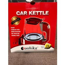 Sync Ticaret Şahika Oto Su Isıtıcısı Gizli Rezistans 24V 750 ml - Kırmızı