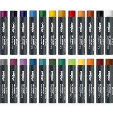 Larskas 24 Adet Suda Çözünür Yağlı Pastel Seti