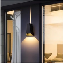 MarkEntegra Malta 6W Çift Taraflı LED Aplik – 3200K Sıcak Işık, 220V, 350 Lümen, IP54 Su Geçirmez, 110X175 Mm, 100° Işık Açısı          [enerji Sınıfı G]