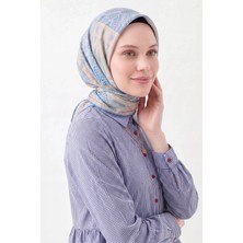 Silk Home Soft Eşarp Authentic Bebe Mavisi
