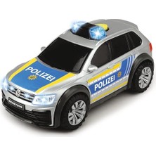 Larskas Dickie, 203714013, Vw Tiguan R-Line Polis Aracı, Lisanslı, 25 Cm, 1:18, Işık ve Ses, Vw Tiguan R-Line Police Car