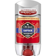 Larskas Old Spice Captain Terlemeyi Önleyici Şeffaf Jel Deodorant 70 ml