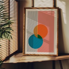 Sync Ticaret Bauhaus Çerçevesiz Poster, Modern Dekoratif Çerçevesiz Poster, Tablo, Bauhaus-15, 21 x 30