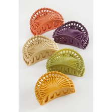 Fantastik Store Yelpaze Renkli Mandal Toka 6 cm
