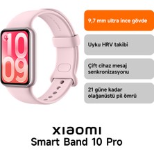 Xiaomi Smart Band 10 Pro Pink - Akıllı Bileklik Pembe (Xiaomi Tr Garantili)