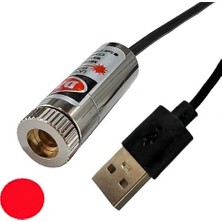 Roboyol Store USB Kablolu 650NM Lazer Modül Nokta