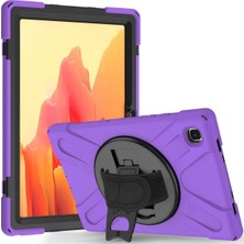 Durukar®  Samsung Galaxy T500 Tab A7 10.4 Kılıf Amazing Tablet Kapak - Mor