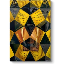Sync Ticaret Salvador Dali - Tiger Tablosu 30 x 45