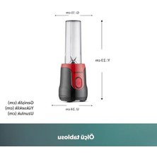 MarkEntegra Kişisel Smoothie Blender, Şık Tasarım ve Kolay Kullanım Için