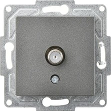 Günsan Elektrik Günsan GÜNSAN EQONA M. FÜME TEKLİ UYDU PRİZ EKO (MKZ)