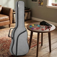 Midex CS-41PAK Akustik Gitar Çantası Soft Case Kılıf Gigbag (Askı Capo Pena Dahil)