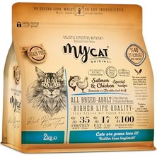 MarkEntegra Original Tahılsız Somonlu Tavuklu Kedi Sı 2 kg