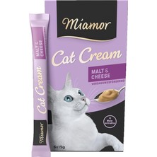 MarkEntegra - Cat Snack (Cream) | Yetişkin Kedileri Şımartmak Için Atıştırmalık. Şekersiz ve Yapay Katkı Maddesi Içermeyen Porsiyon Torbasında Tamamlayıcı  | 11 x 6 x 15 G Malt-Cream & Peynir