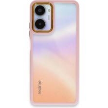Durukar®  Realme 10 Pro 5g Kılıf Dora Kapak - Pudra