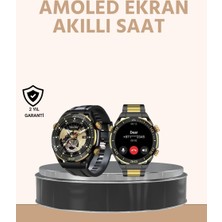 Epilons Amoled Ekran Akıllı Saat Uyku Nabız Adım Ölçer Su Geçirmez