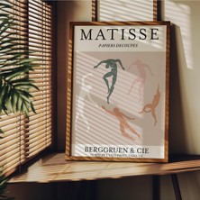 Sync Ticaret Matisse Çerçevesiz Poster, Modern Dekoratif Çerçevesiz Poster, Tablo, Matisse-20, 21 x 30