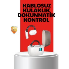 Bezos Mey Ithalat® Kablosuz Bluetooth Kulaklık – Otomatik Eşleşme, Tek Tuş Kontrol, Stereo Ses