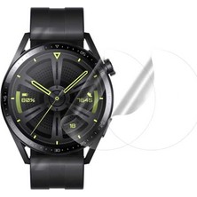 HBMB Store Watch Gt 3 ile Uyumlu 46MM Ekran Koruma Tpu  Watch Gt 3 ile Uyumlu  Body Ekran Koruma Şeffaf
