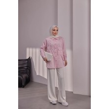 Bwest GÖMLEK - PEMBE