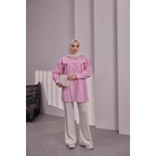 Bwest Poplin Gömlek - Pembe