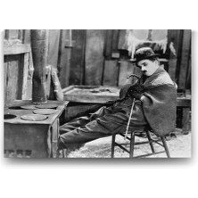 Sync Ticaret Chaplin ve Soba Tablosu - 75X50CM