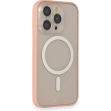 Durukar®  iPhone 14 Pro Max Kılıf Grand Magneticsafe Kapak - Pembe