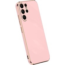 Durukar®  Samsung Galaxy S24 Ultra Kılıf Volet Silikon - Pembe