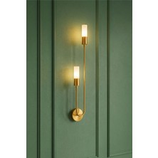 Vinner Nordic Prestige Eskitme Mat Gold Duvar Apliği - Lüks Mid-Century Modern Tasarım Serisi