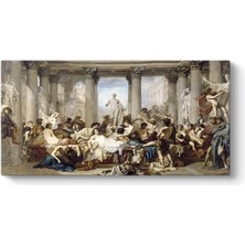 Sync Ticaret Couture - Roma Nın Çöküşü Tablosu 160 x 80