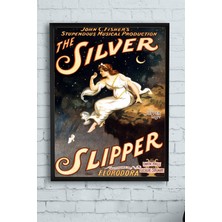Sync Ticaret The Silver Silipper Art Sanatsal Çerçeveli Tablo 50X70CM
