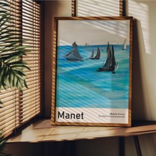 Sync Ticaret Manet Çerçevesiz Poster, Modern Dekoratif Çerçevesiz Poster, Tablo, Manet, 21 x 30