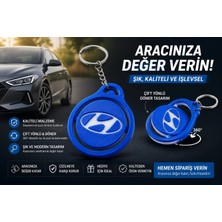 YSN Sounds Hyundai Anahtarlık , Hyundai Döner Araç Anahtarlık - Hyundai Çift Yönlü Araba Anahtarlığı