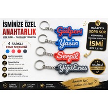 YSN Sounds Isim Anahtarlık , Kişiye Özel - Hediyelik Isimli  Anahtarlık - Isinizin Yazılı Olduğu Anahtarlık